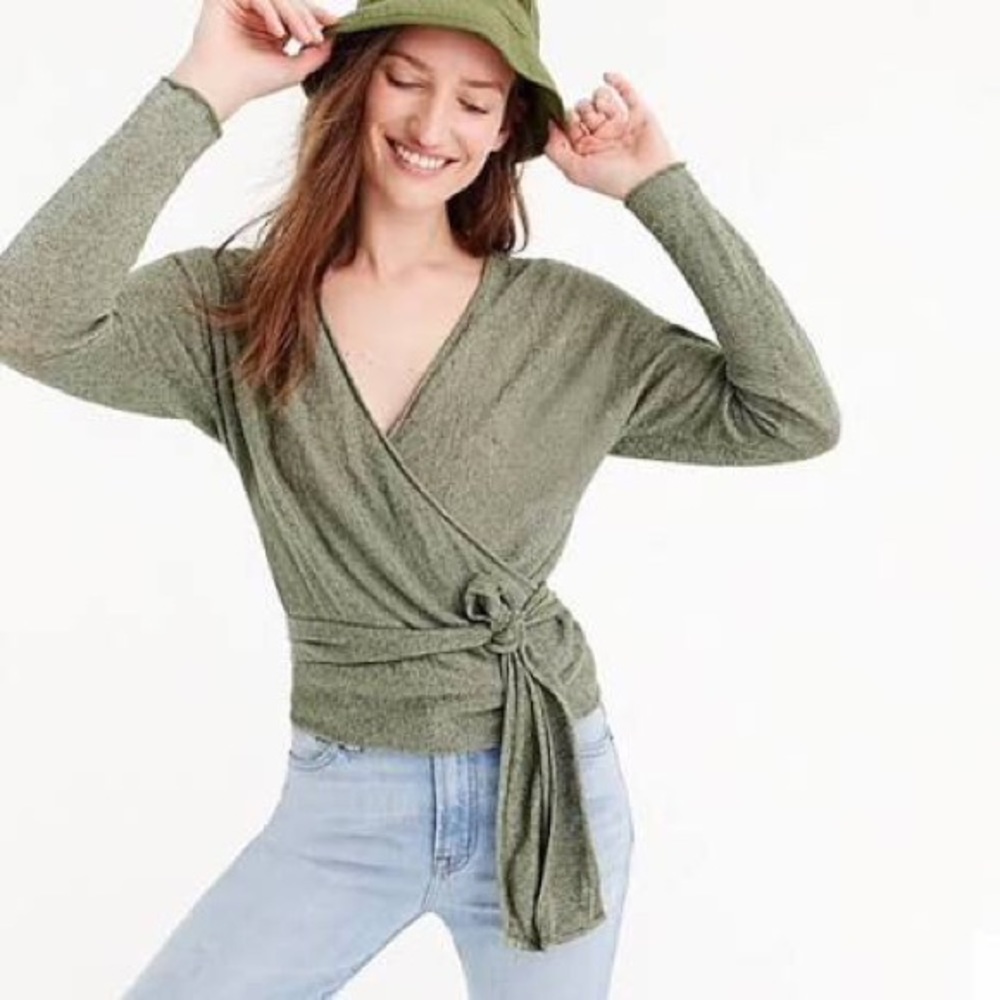 J. Crew Wrap shirt